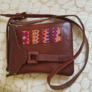 Vintage Handmade Boho Leather Boho Crossbody Southern Style Cowgirl Vibe
